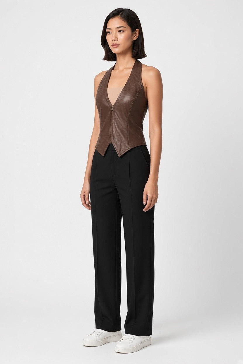 Shein Damen Top Braun Größe XS