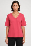 Soyaconcept Damen Top Pink Größe XL