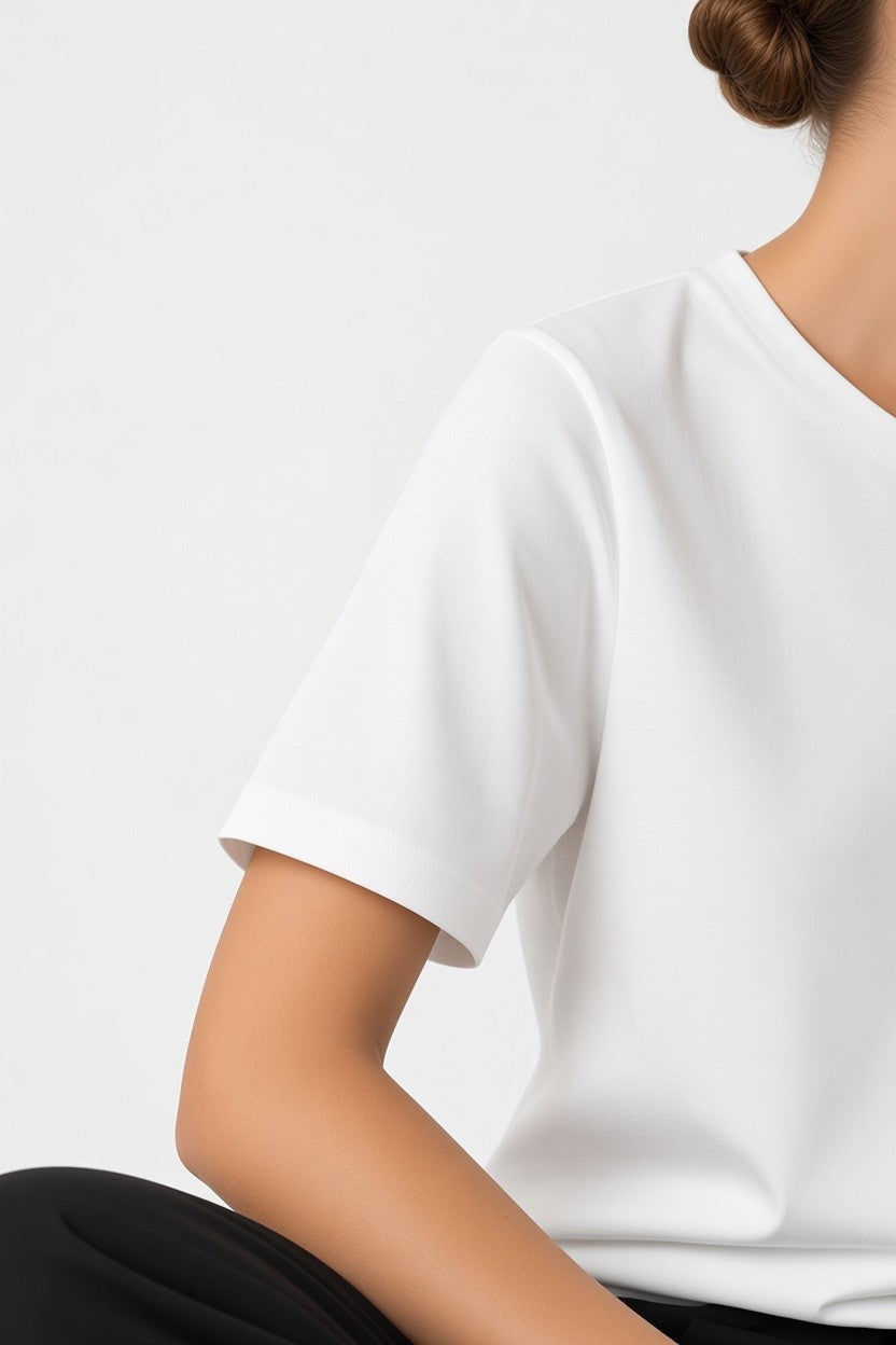 COS Damen Top Weiß Größe XS