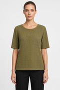 ESPRIT Damen Top Grün Größe L