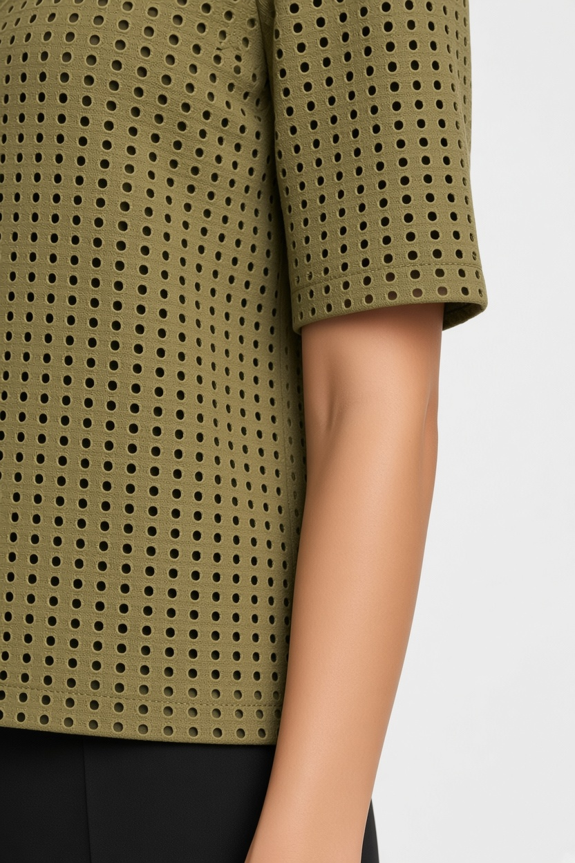 ESPRIT Damen Top Grün Größe L