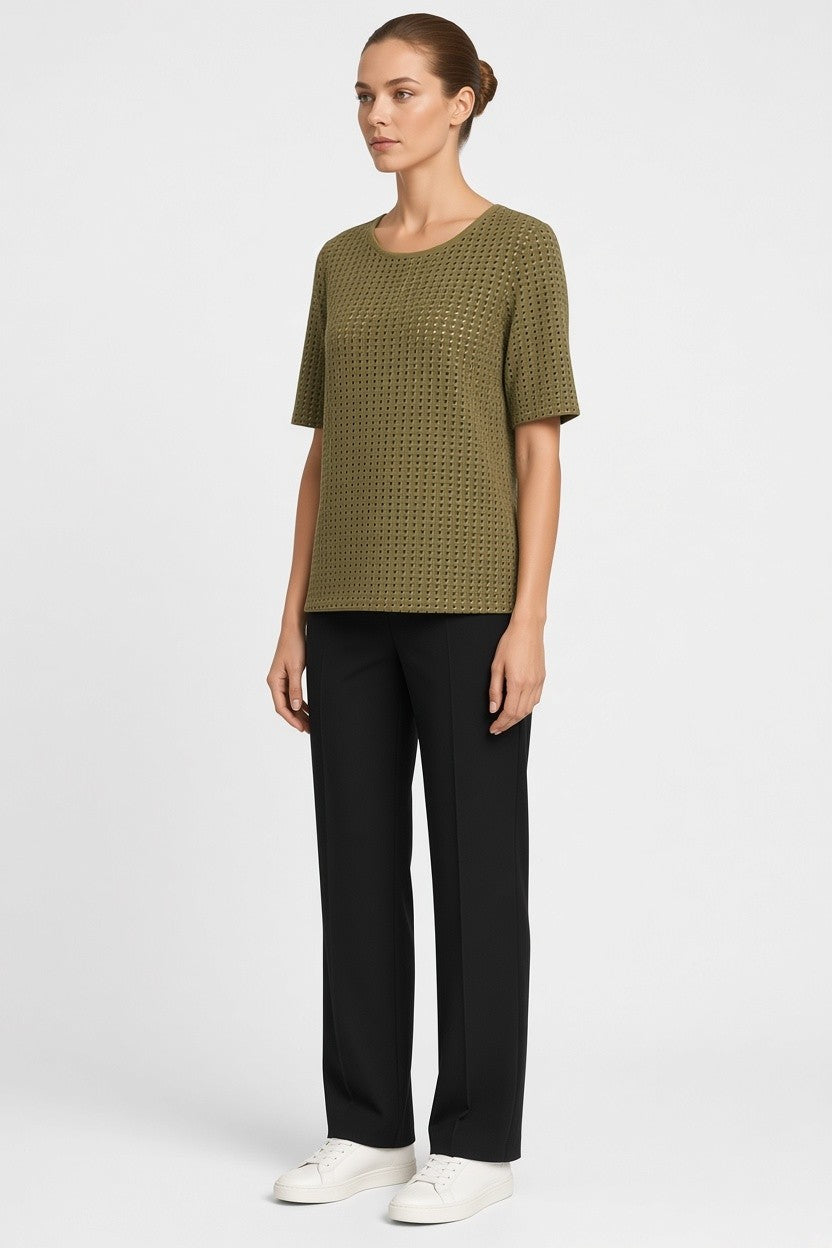 ESPRIT Damen Top Grün Größe L