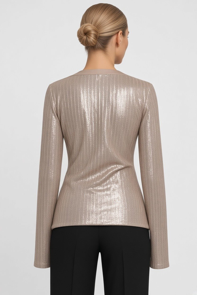 Guess Damen Top Gold Größe S/M