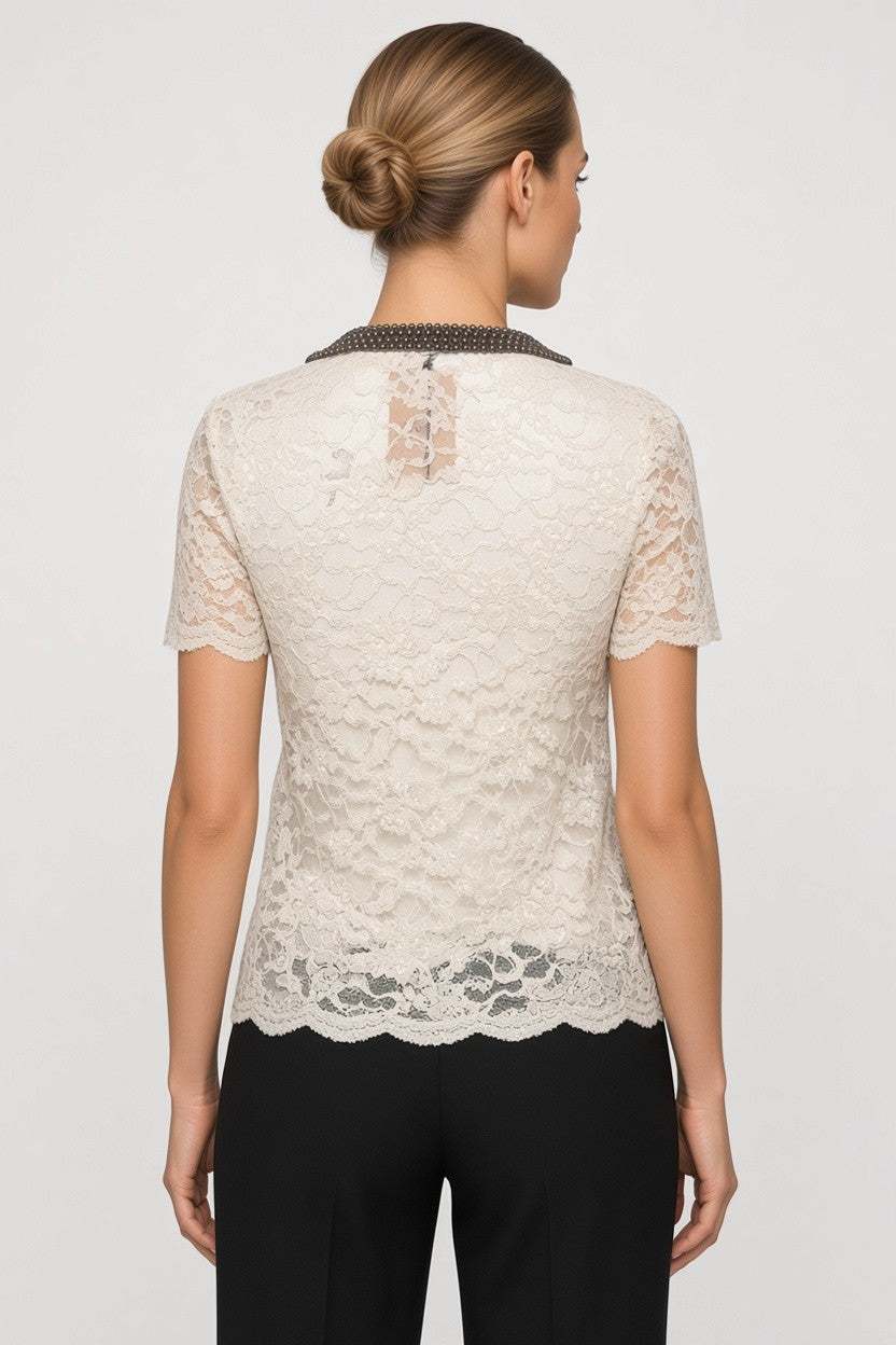 Guess Damen Top Weiß Größe XS