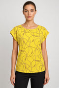 Lauren Ralph Lauren Damen Top Gelb Größe S