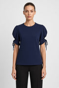 See by Chloé Damen Top Blau Größe XS