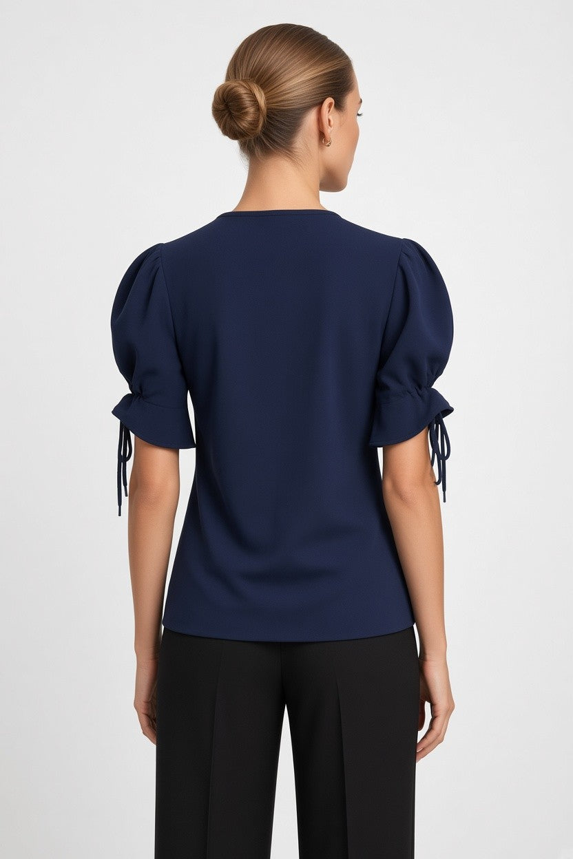 See by Chloé Damen Top Blau Größe XS