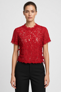 Zara Trafaluc Damen Top Rot Größe M