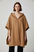 ESPRIT Damen Cape Braun Größe M