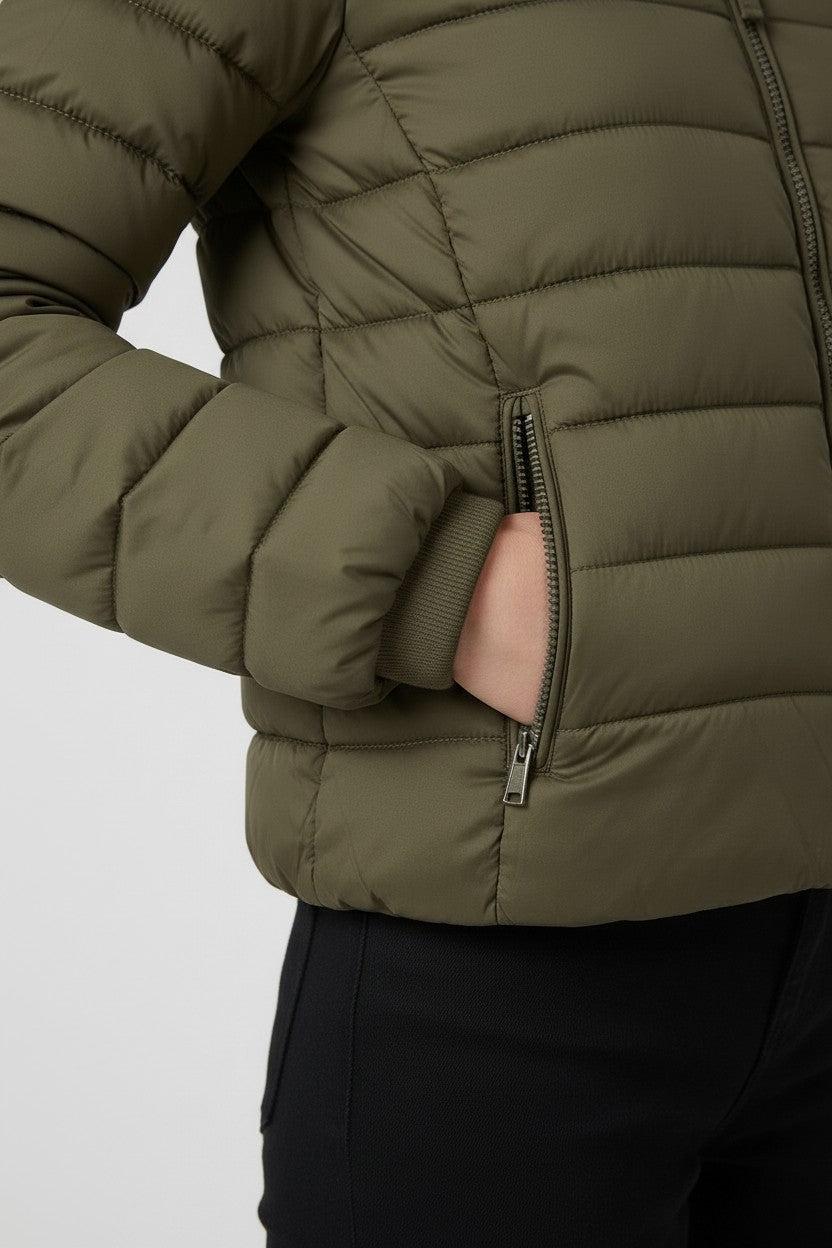 ESPRIT Damen Leichte Jacke Grün Größe XXL