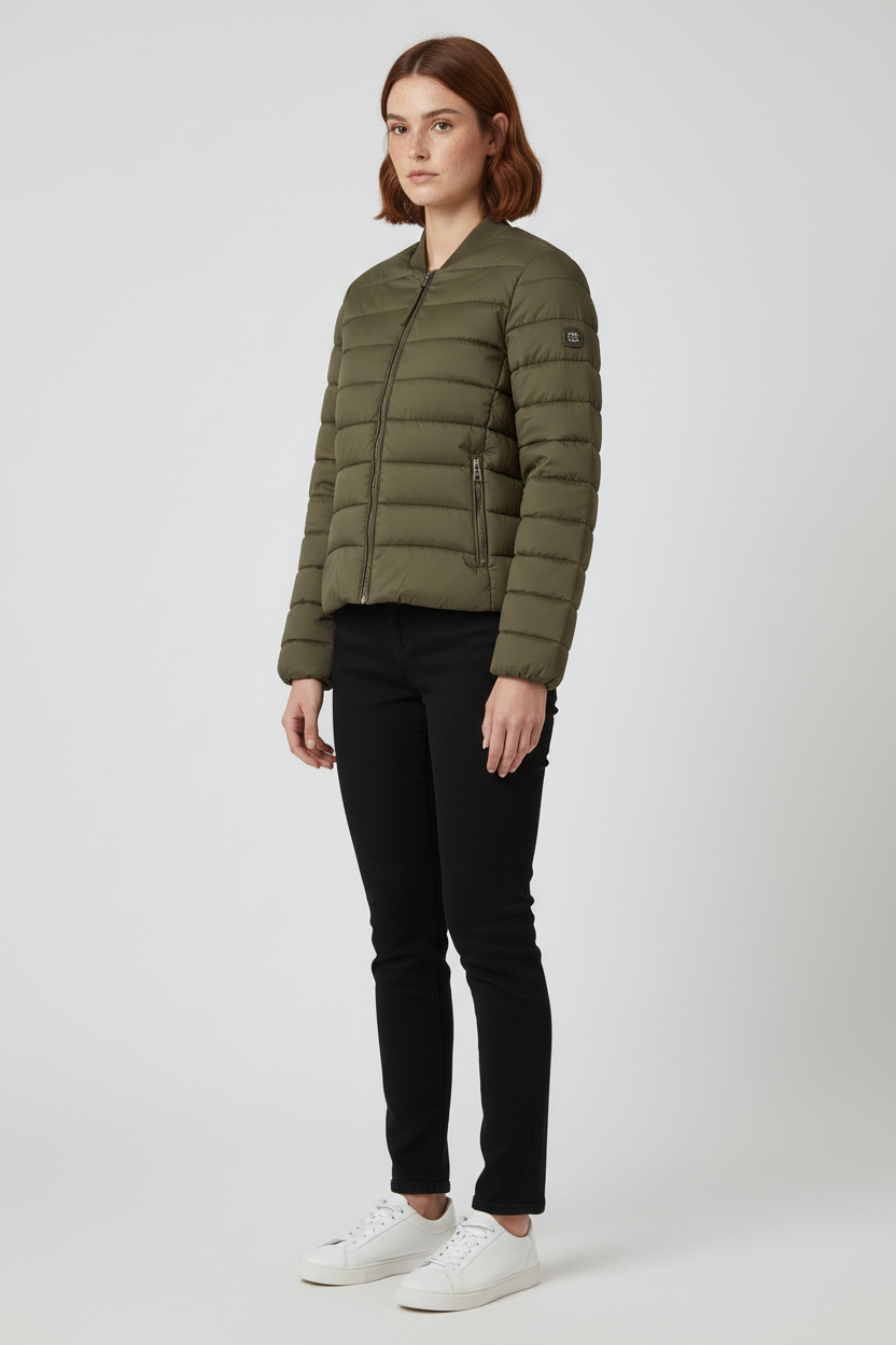 ESPRIT Damen Leichte Jacke Grün Größe XXL
