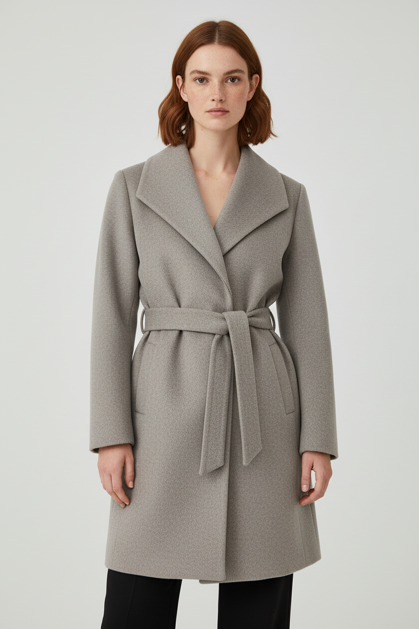 ESPRIT Damen Mantel Grau Größe XXL