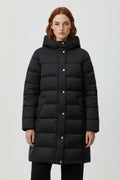 ESPRIT Damen Wintermantel Schwarz Größe XL