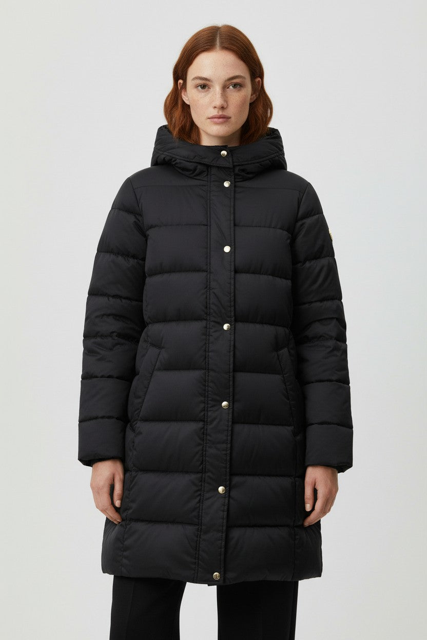 ESPRIT Damen Wintermantel Schwarz Größe XL