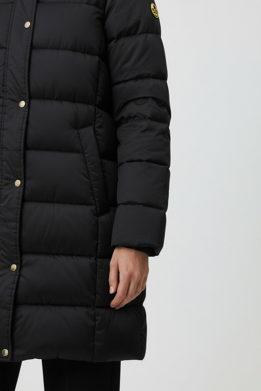 ESPRIT Damen Wintermantel Schwarz Größe XL
