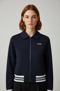 Guess Damen Bomberjacke Blau Größe S