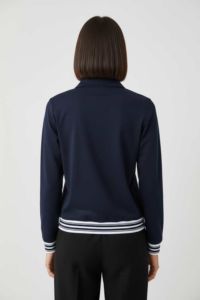 Guess Damen Bomberjacke Blau Größe S