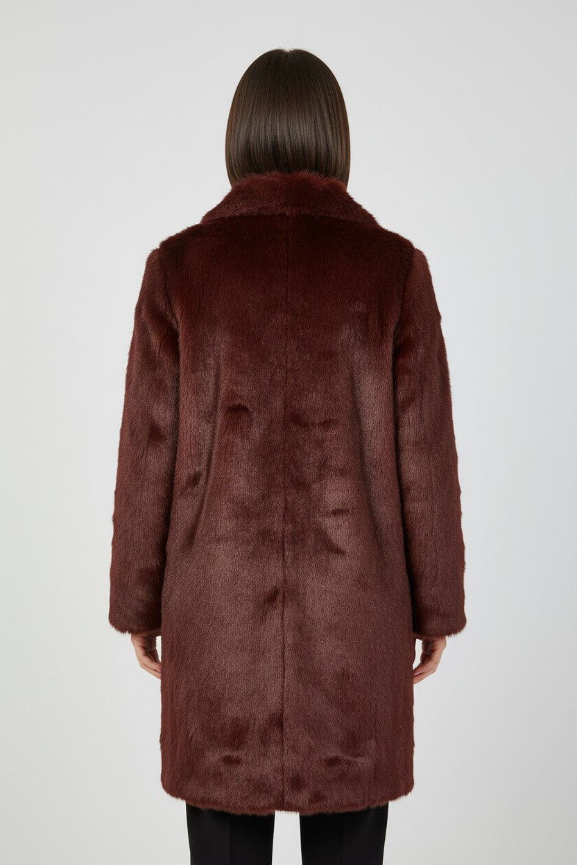 Guess Damen Winterjacke Rot Größe M