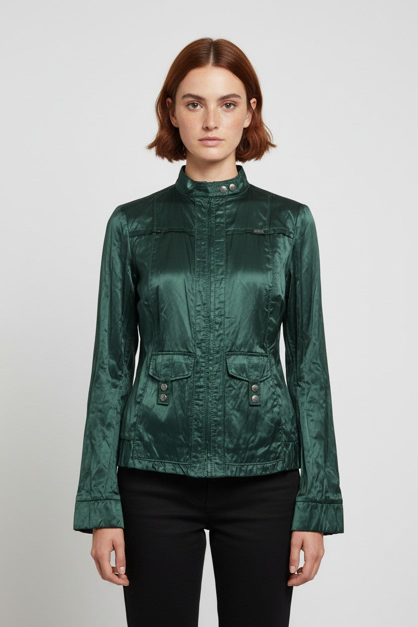 Miss Sixty Collection Damen Jacke Grün Größe L