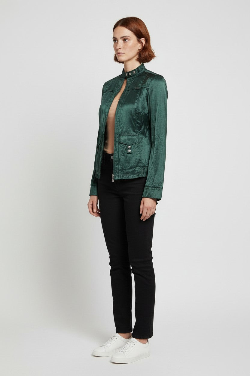 Miss Sixty Collection Damen Jacke Grün Größe L