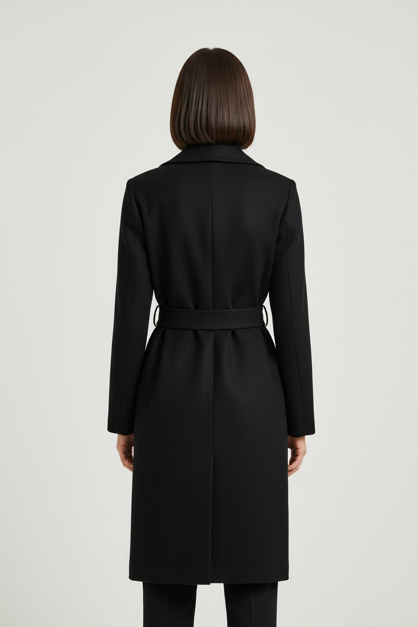 Miss Sixty Collection Damen Mantel Schwarz Größe XS