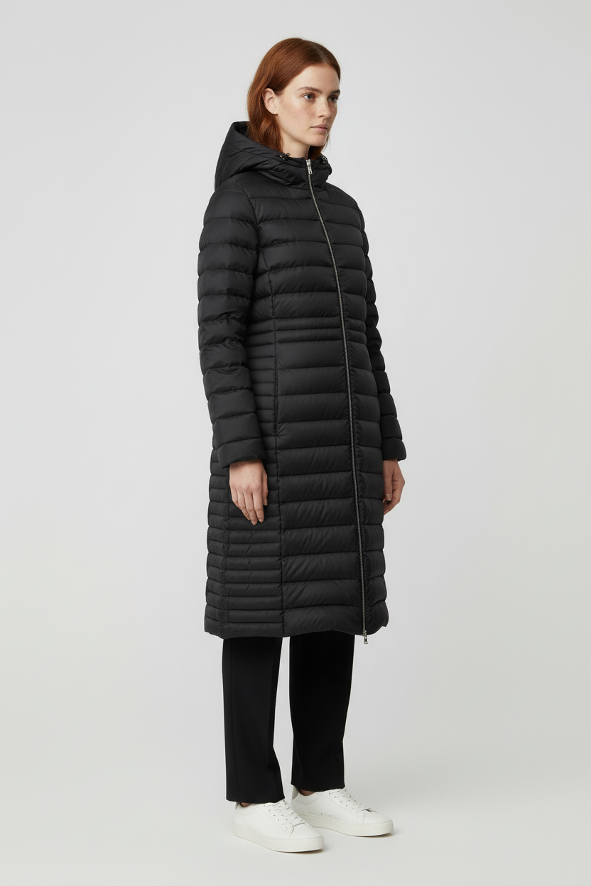 Tommy Hilfiger Damen Daunenmantel Schwarz Größe XXL