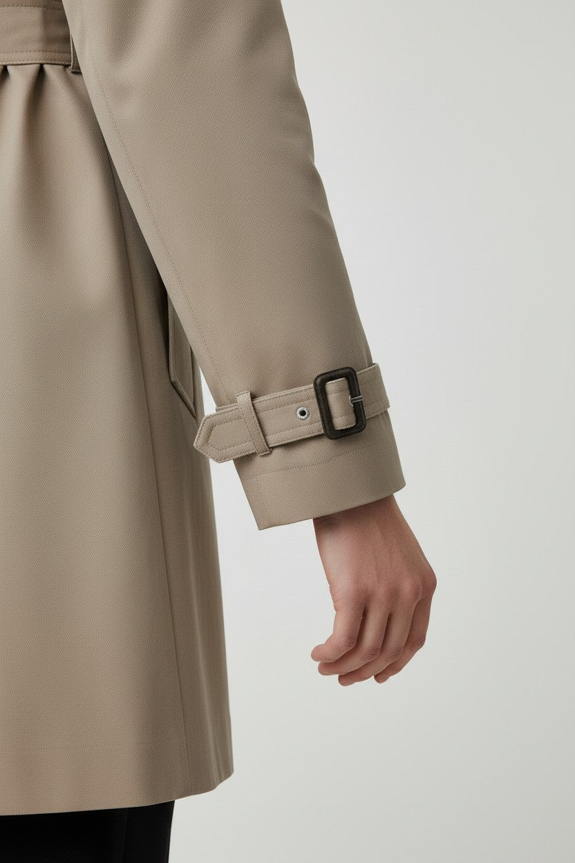 Tommy Hilfiger Damen Trenchcoat Beige Größe L