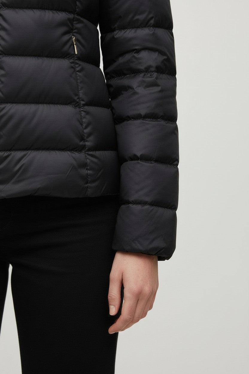 Tommy Hilfiger Damen Winterjacke Schwarz Größe XS