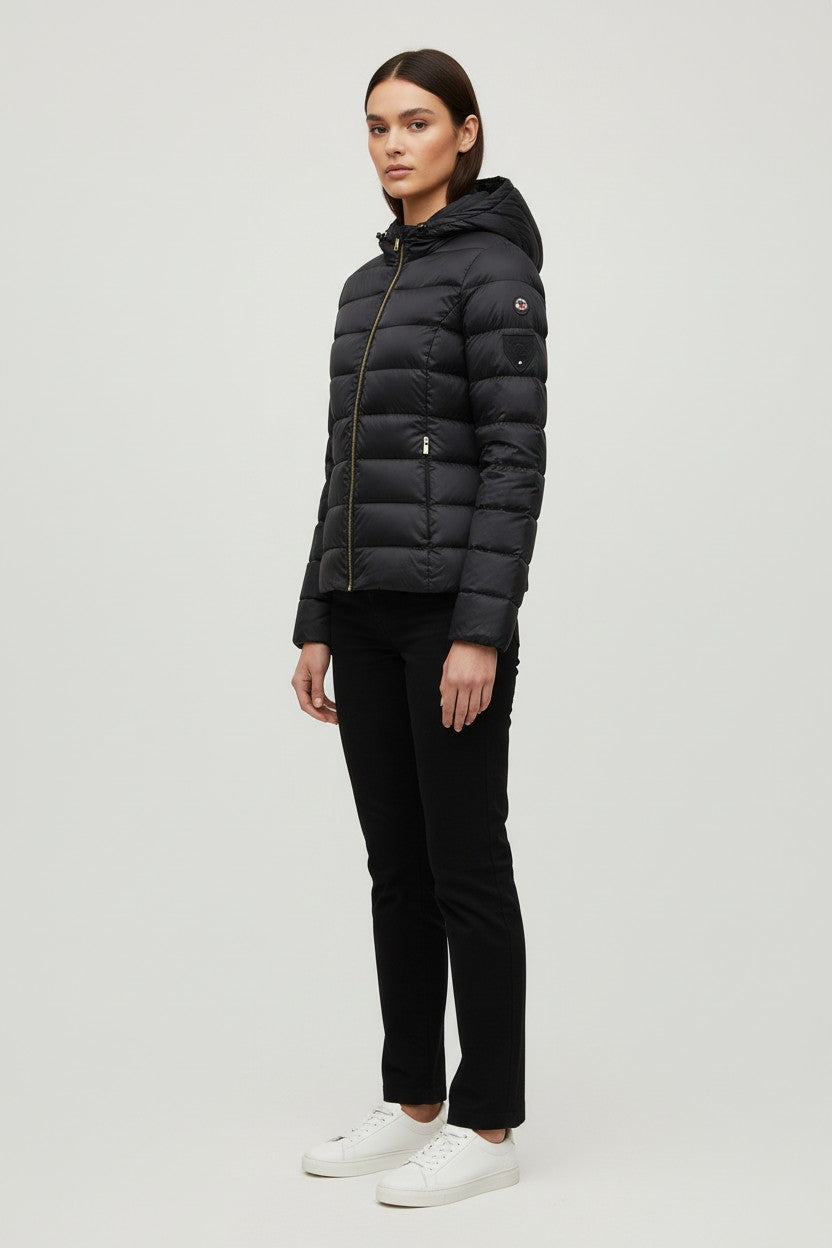 Tommy Hilfiger Damen Winterjacke Schwarz Größe XS