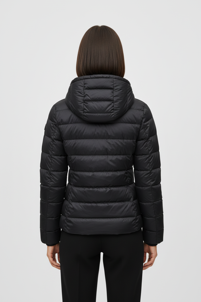 Tommy Hilfiger Damen Winterjacke Schwarz Größe XS