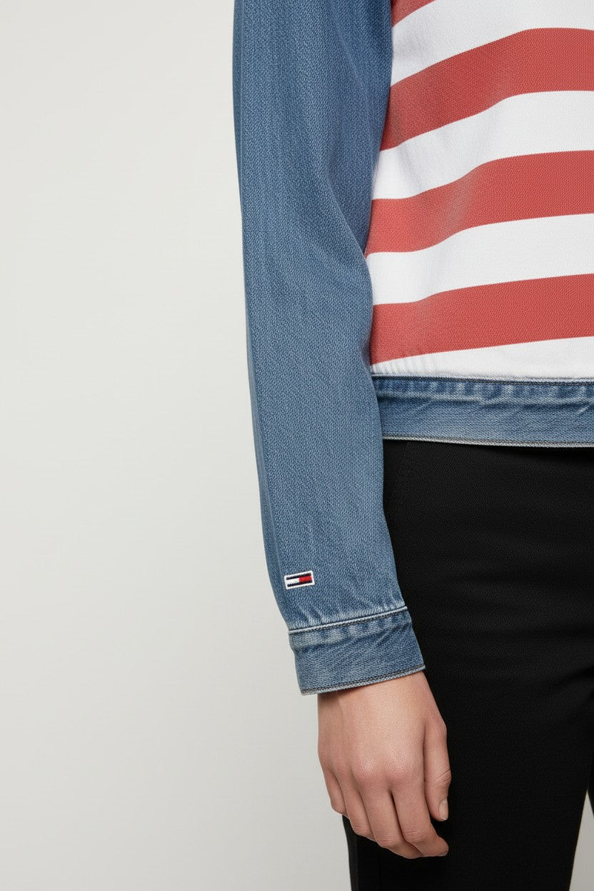 Tommy Hilfiger Jeans Damen Jeansjacke Blau Größe XS