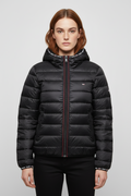Tommy Hilfiger Jeans Damen Winterjacke Schwarz Größe M