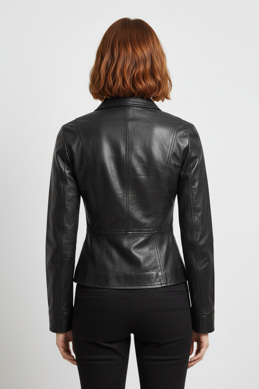 Diesel Damen Bikerjacke Schwarz Größe XS