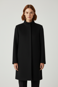DKNY Damen Mantel Schwarz Größe XL