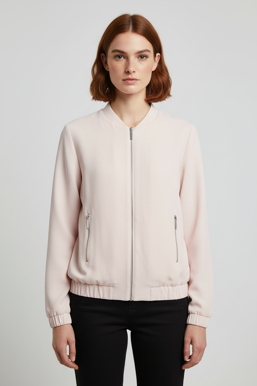 ESPRIT Damen Bomberjacke Pink Größe XXL