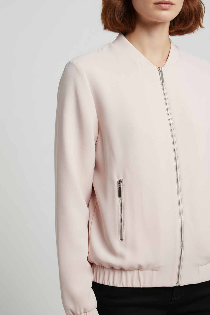 ESPRIT Damen Bomberjacke Pink Größe XXL
