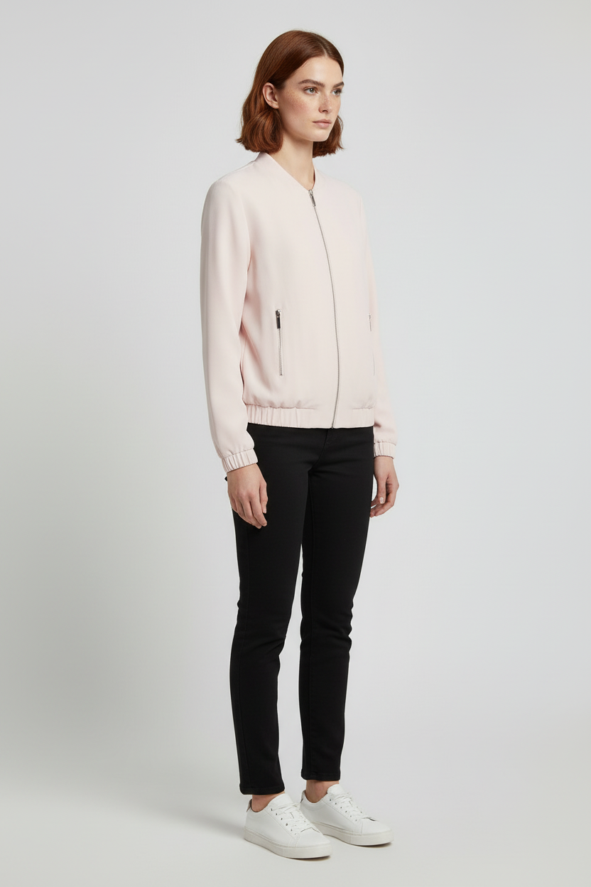 ESPRIT Damen Bomberjacke Pink Größe XXL