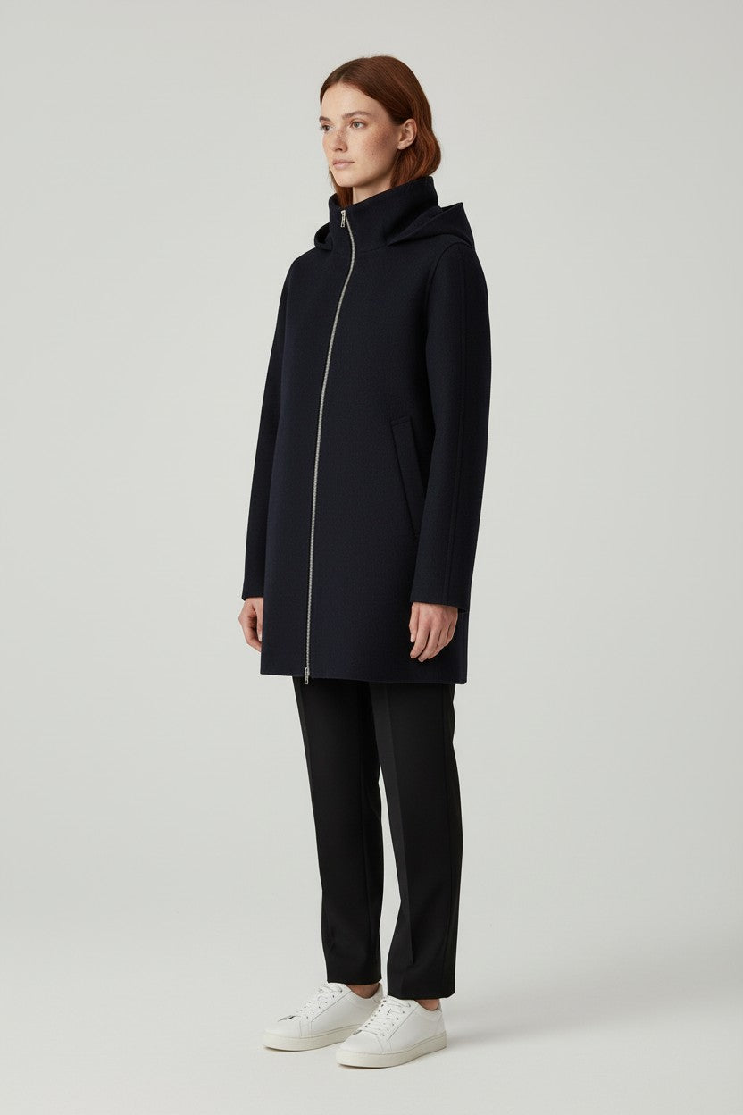 ESPRIT Damen Mantel Blau Größe XXL