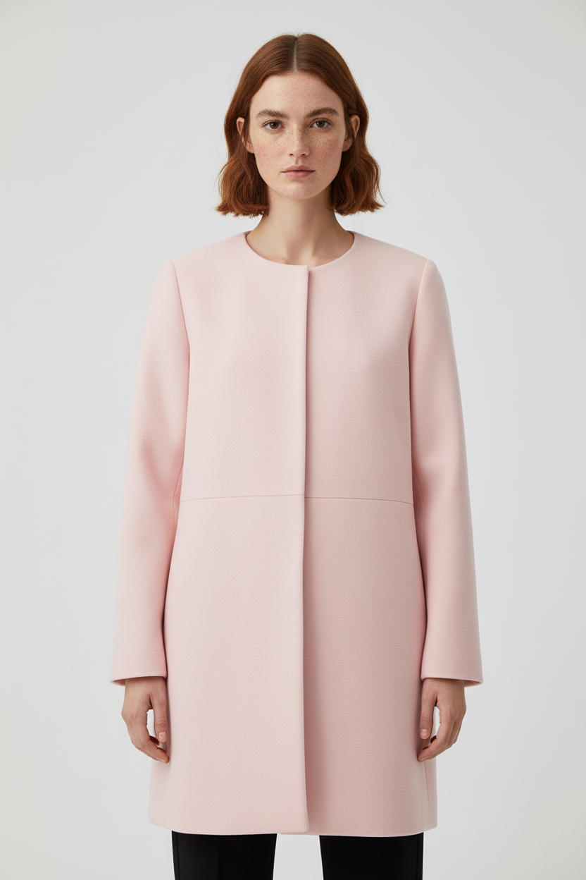 ESPRIT Damen Mantel Pink Größe XL