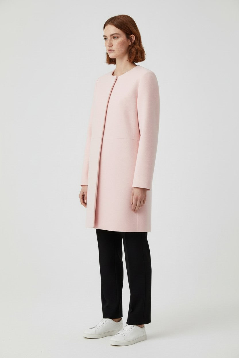 ESPRIT Damen Mantel Pink Größe XL