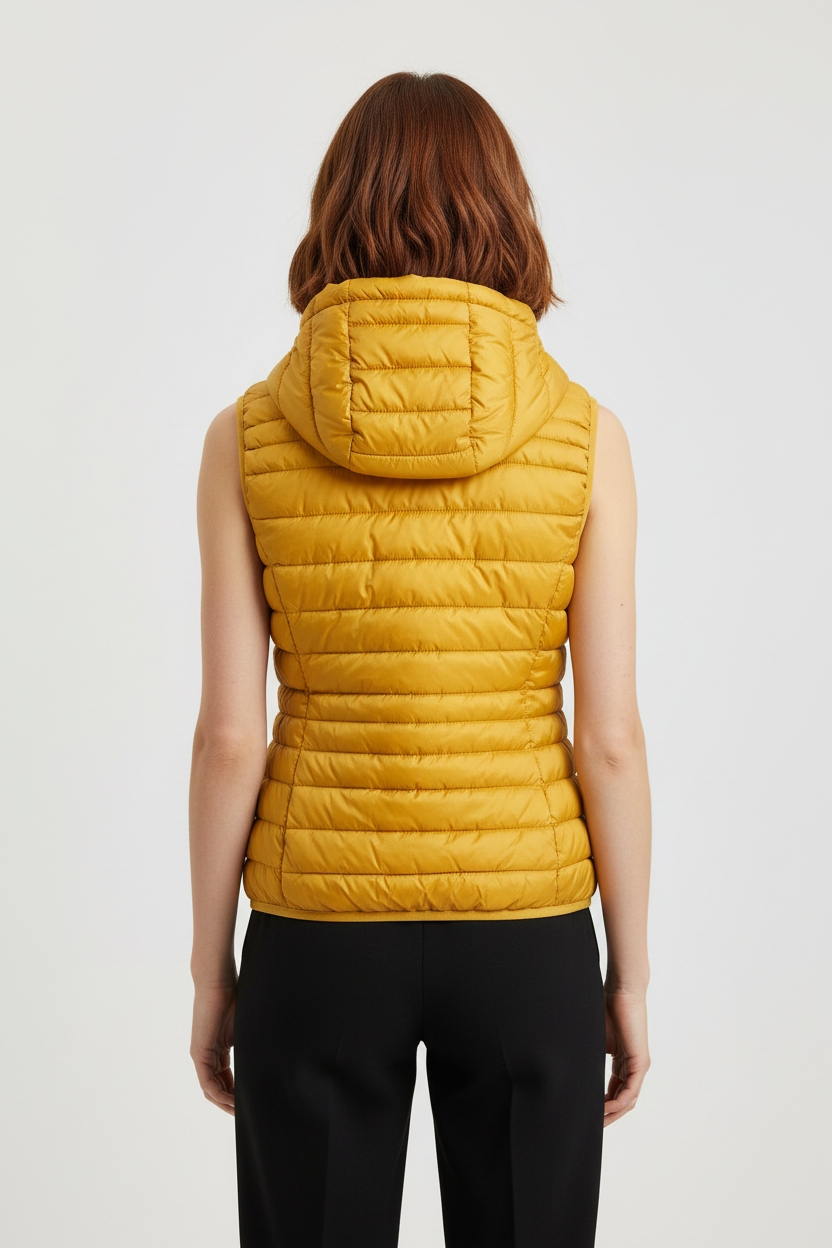 ESPRIT Damen Outdoor Weste Gelb Größe S