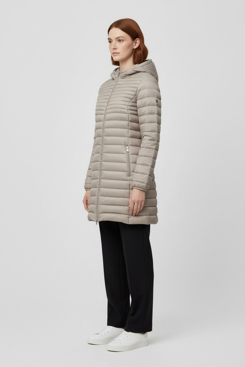 ESPRIT Damen Wintermantel Beige Größe XXL