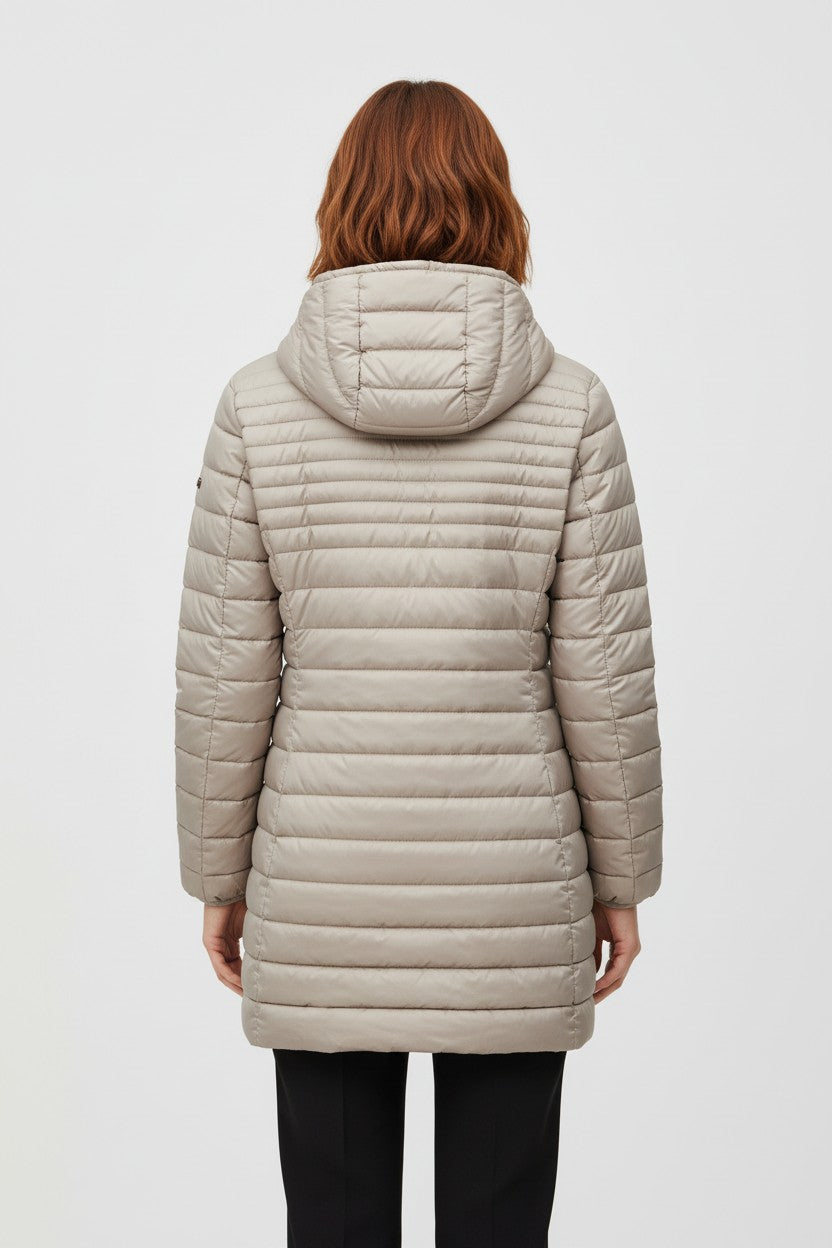 ESPRIT Damen Wintermantel Beige Größe XXL