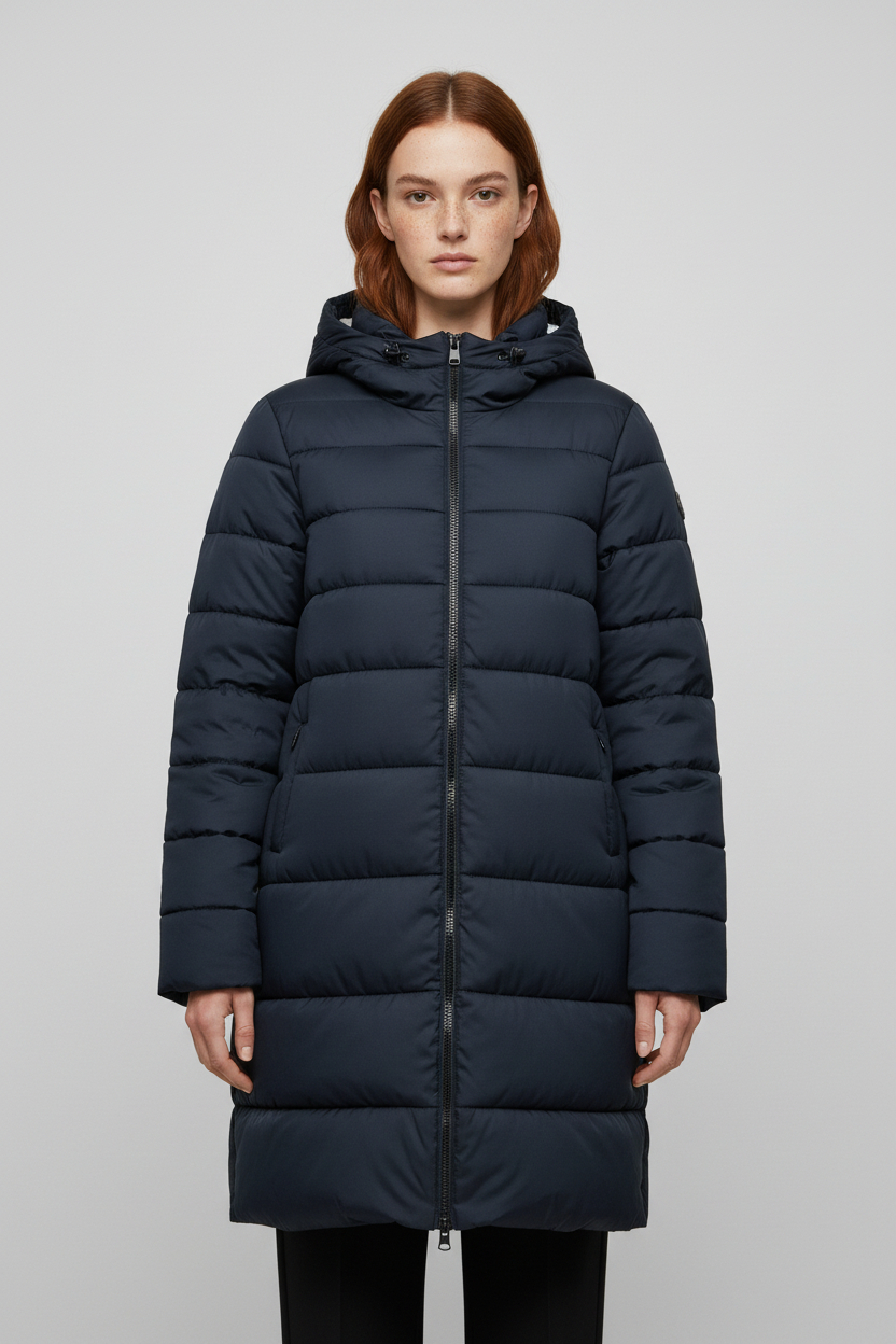 ESPRIT Damen Wintermantel Blau Größe XS