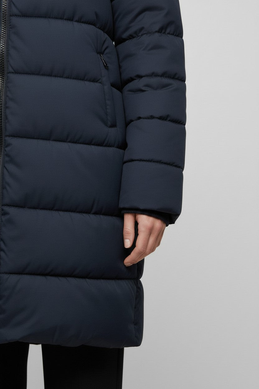 ESPRIT Damen Wintermantel Blau Größe XS