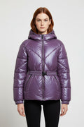 Guess Damen Winterjacke Lila Größe XL