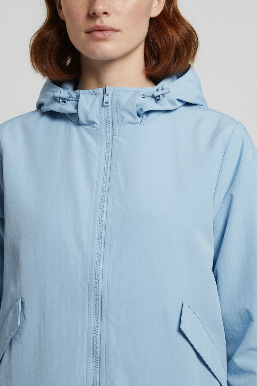 Tommy Hilfiger Damen Jacke Blau Größe L