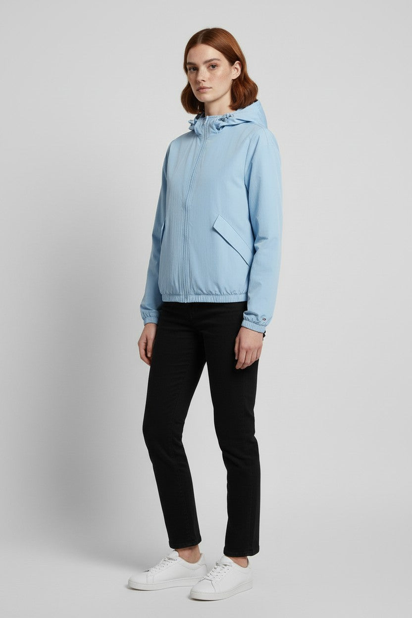 Tommy Hilfiger Damen Jacke Blau Größe L