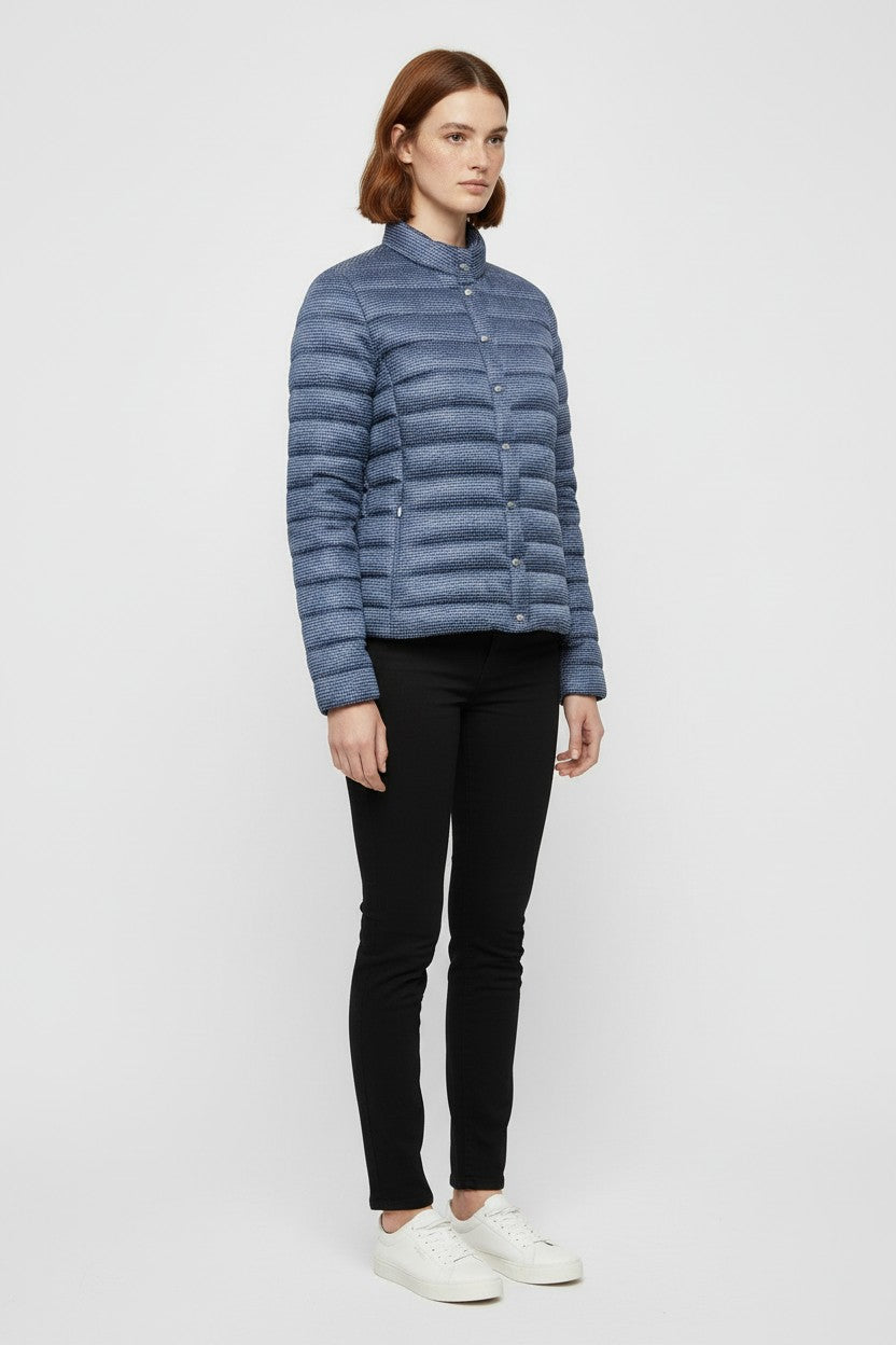 Tommy Hilfiger Damen Leichte Jacke Blau Weiß Größe XS