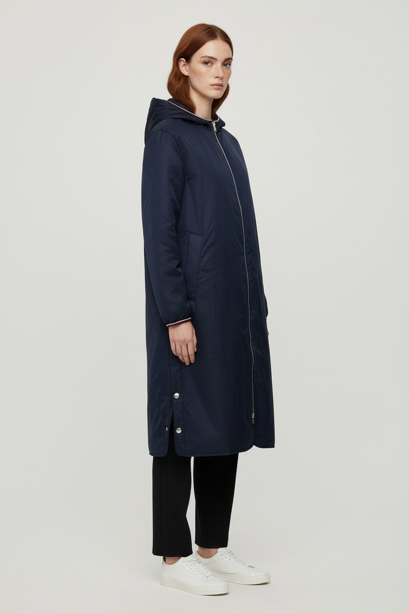 Tommy Hilfiger Damen Mantel Blau Größe XL